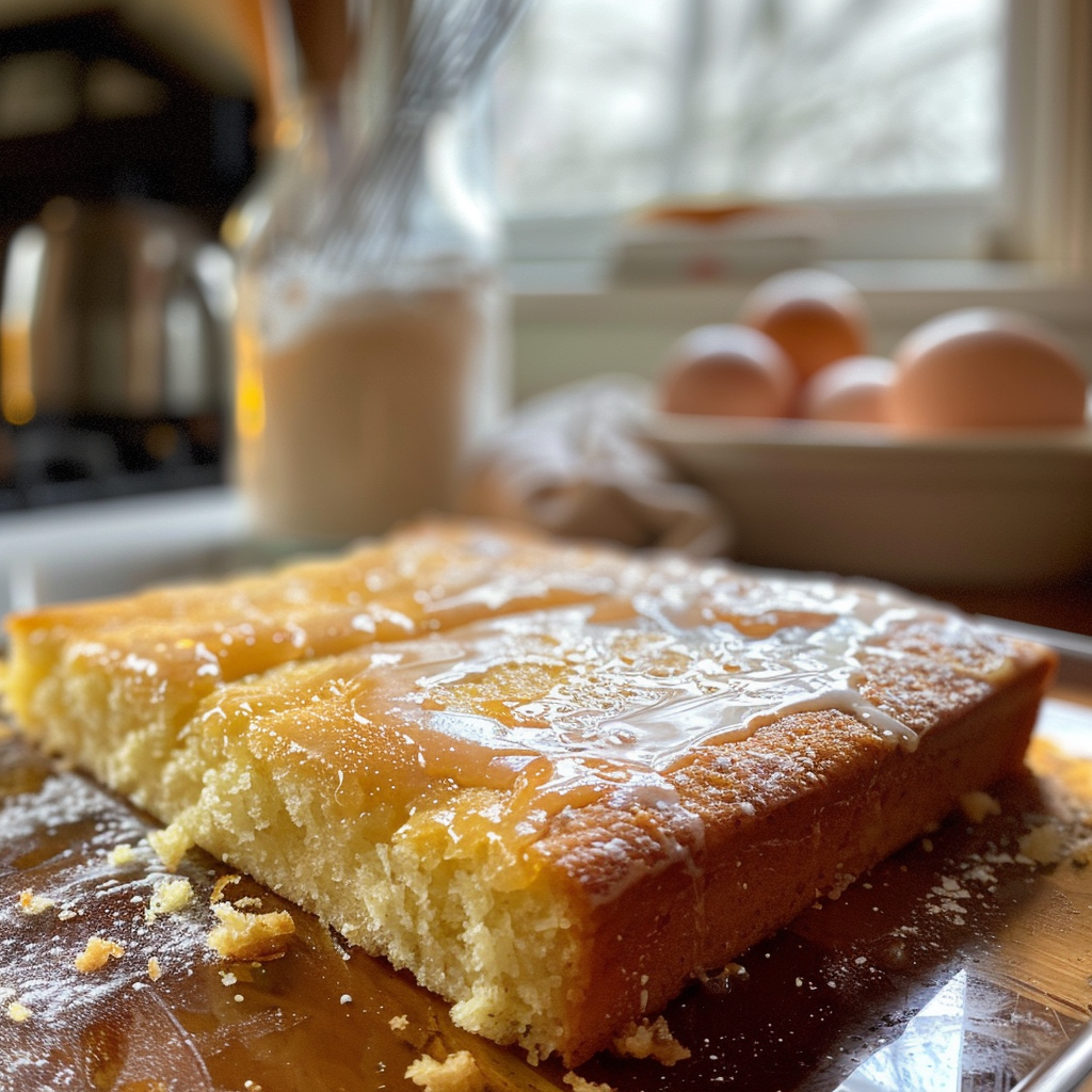 Kefir Sheet Cake