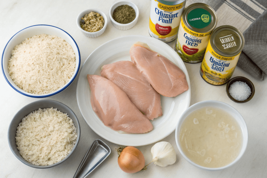 Forgotten Chicken Recipe Ingredients