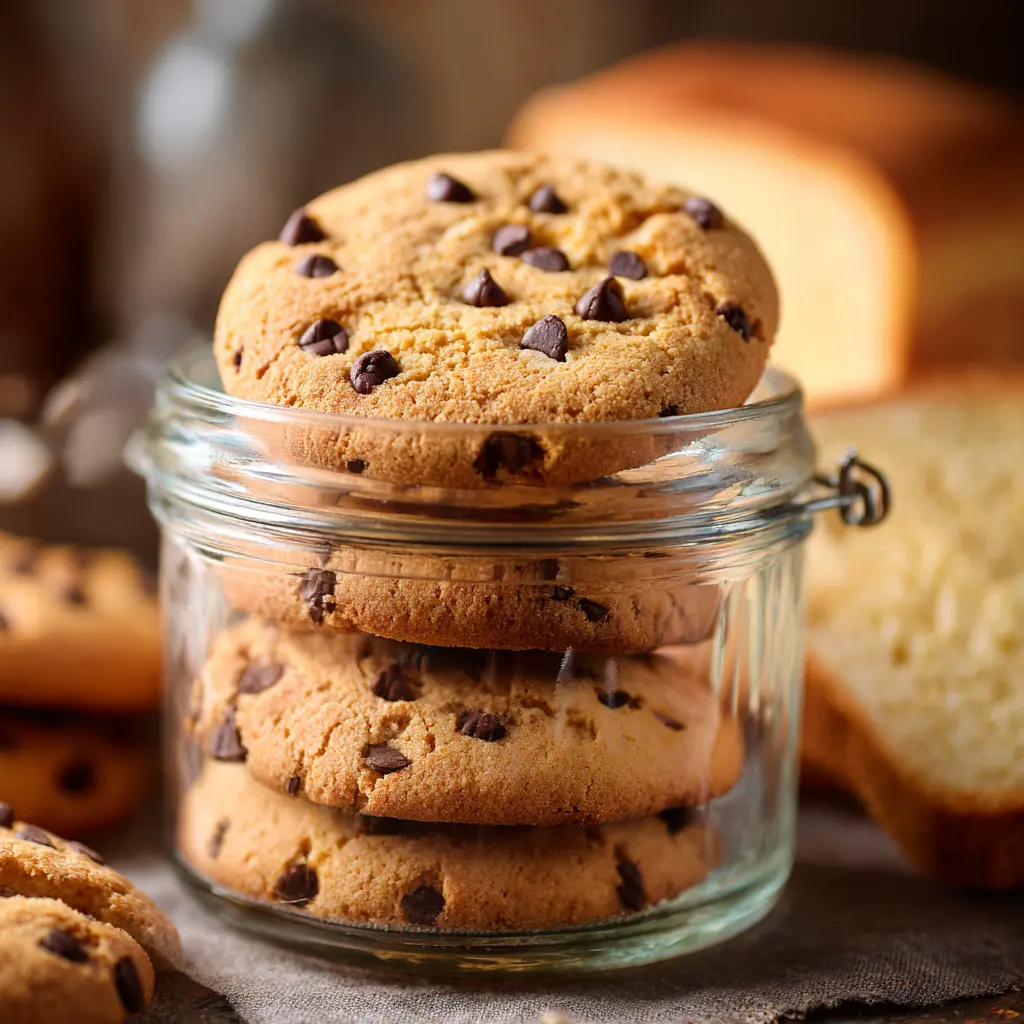 storing Crisco chocolate chip cookies with bread trick
