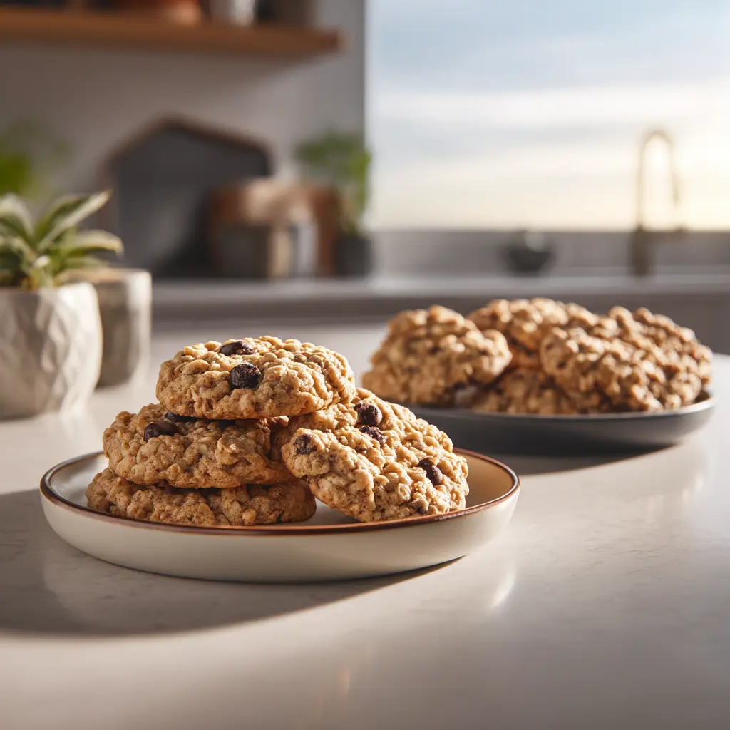 chewy-oatmeal-cookies-variations Chewy oatmeal cookies with raisins and chocolate chips