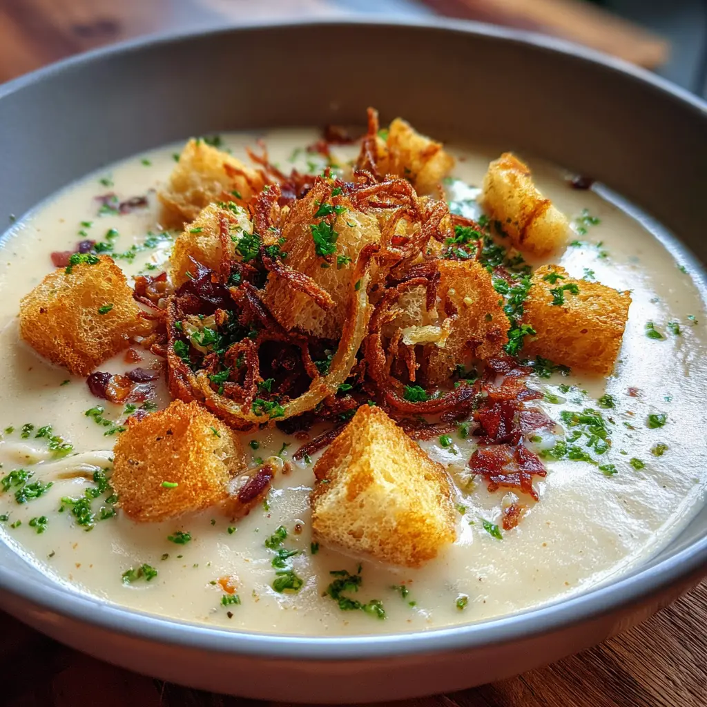 Toppings that make boring soup better