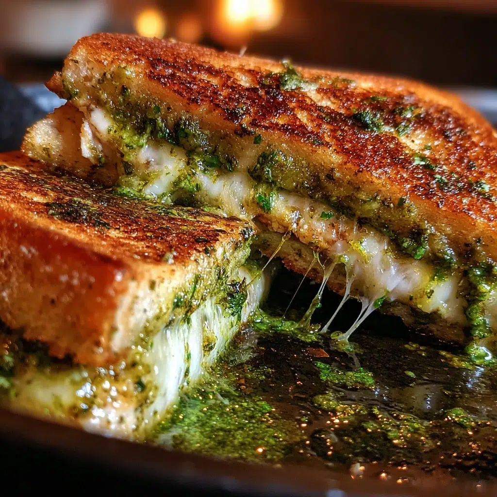 chicken-pesto-panini-cooking chicken pesto panini grilling in press