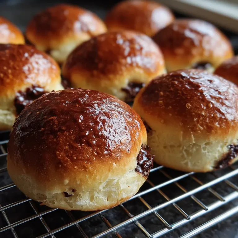 Easy Chocolate Bun Recipe with soft and fluffy texture